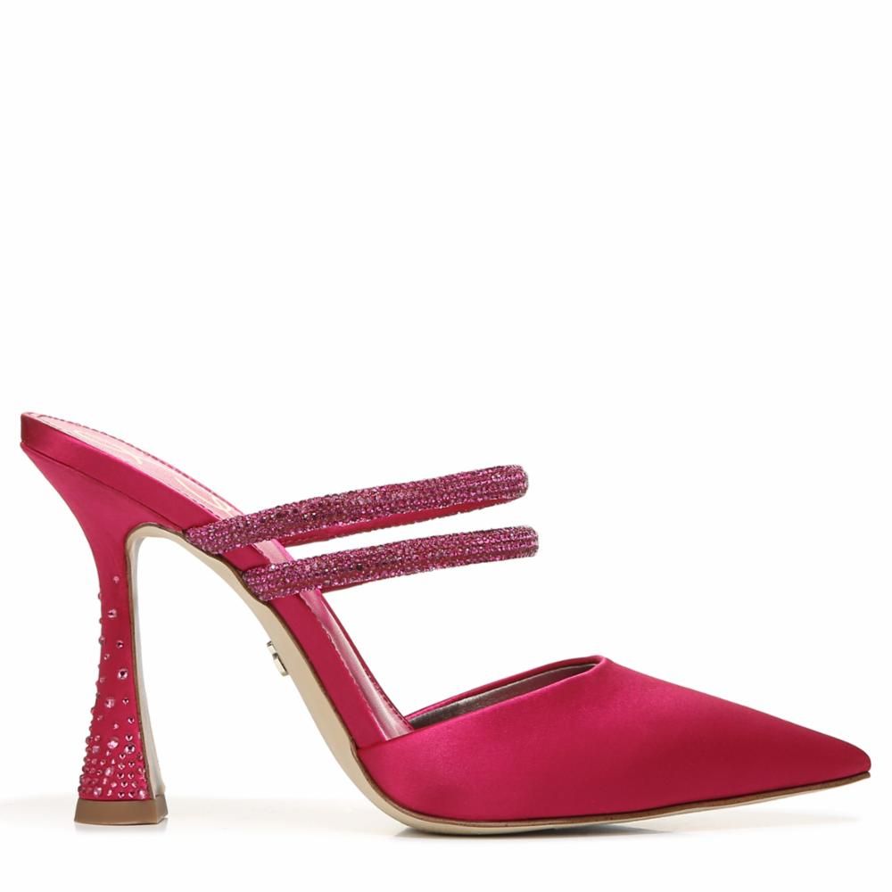 Sam Edelman AGUSTINA BOLD FUCHSIA/CRYSTLSATINFAB sold by Sam Edelman product image thumbnail 3