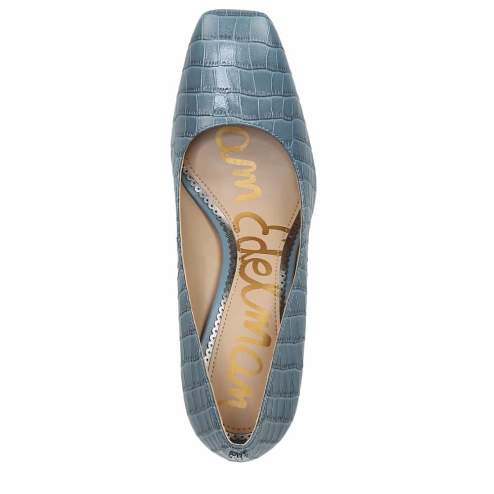 Sam Edelman BETH SMOKEY BLUE/KENYA CROC PU sold by Sam Edelman product image thumbnail 4