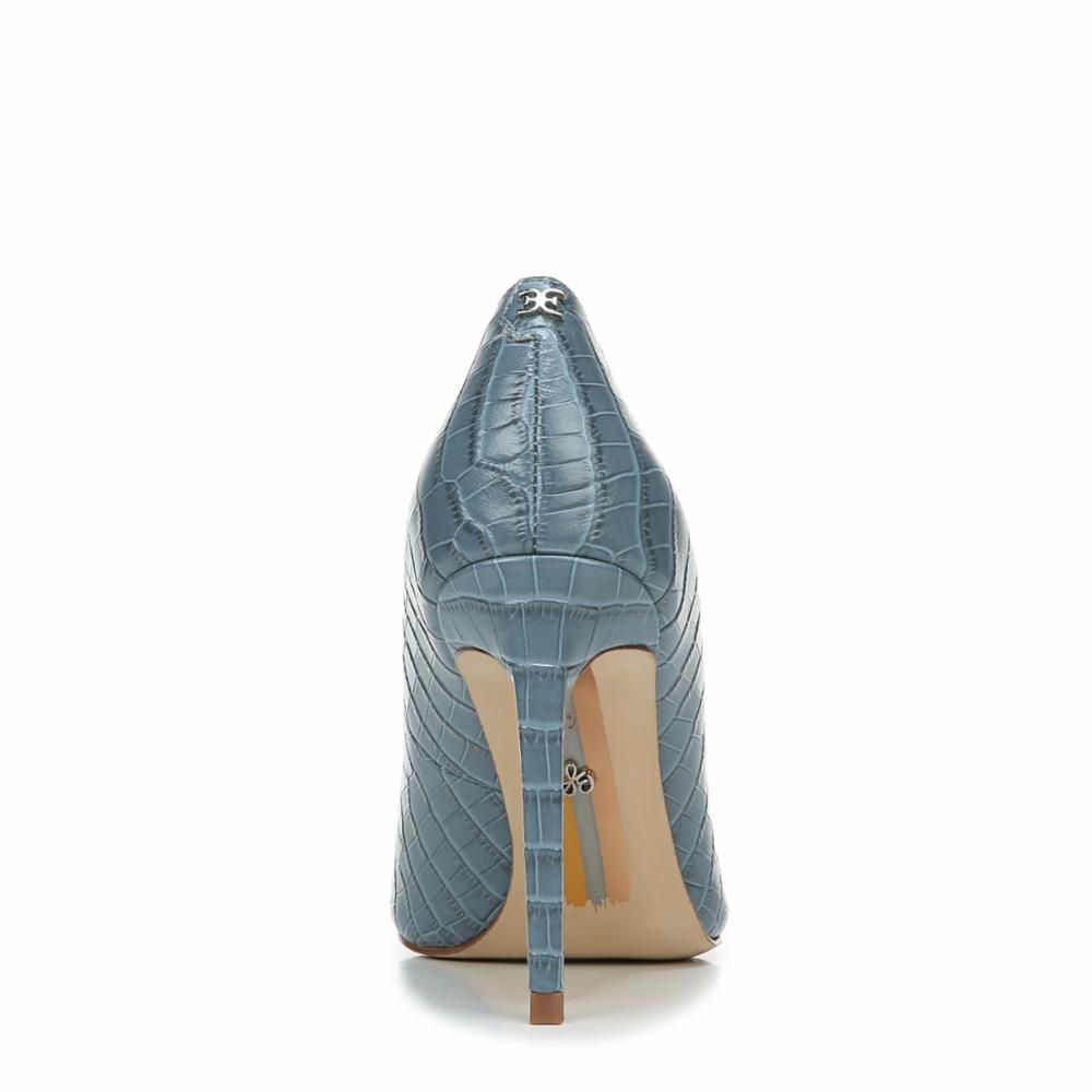 Sam Edelman BETH SMOKEY BLUE/KENYA CROC PU sold by Sam Edelman product image thumbnail 5