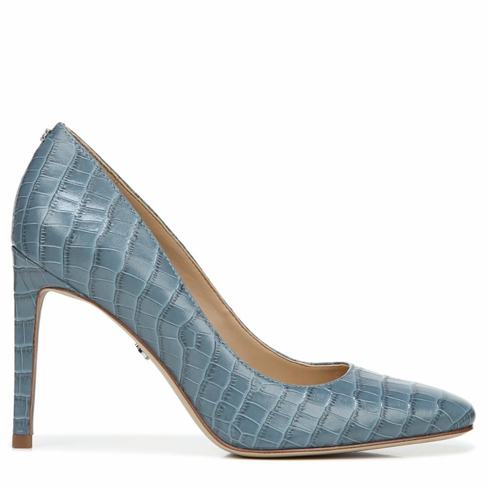 Sam Edelman BETH SMOKEY BLUE/KENYA CROC PU sold by Sam Edelman product image thumbnail 3