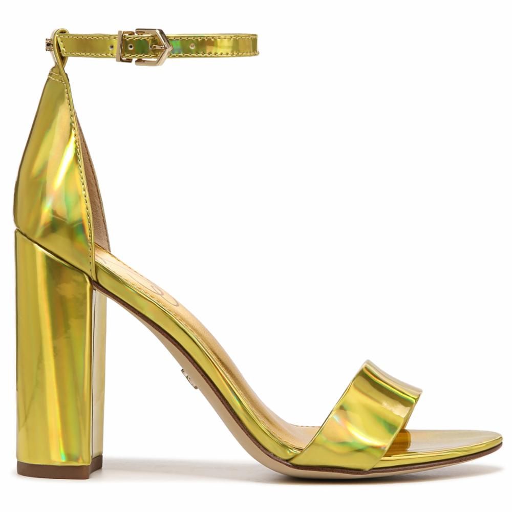 Sam Edelman YARO MIMOSA GOLD/LQDIRIDESCENTMET sold by Sam Edelman product image thumbnail 3