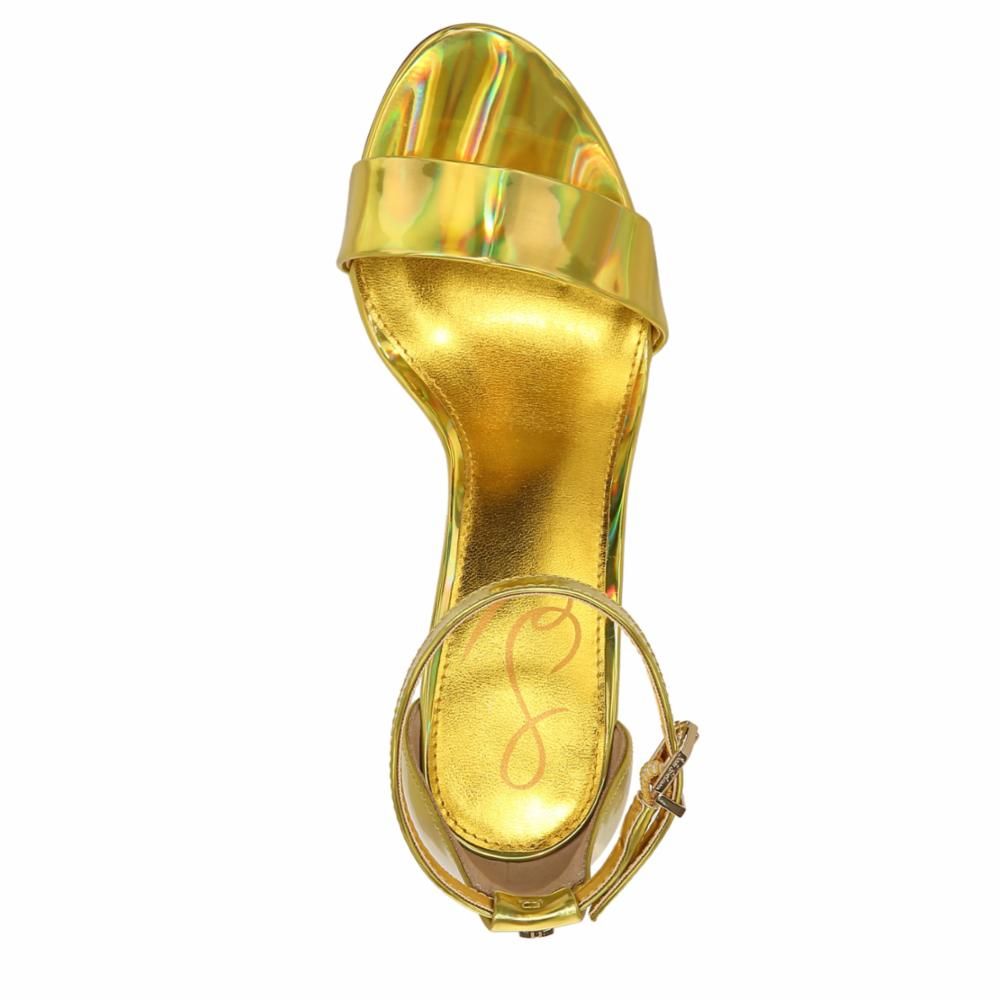 Sam Edelman YARO MIMOSA GOLD/LQDIRIDESCENTMET sold by Sam Edelman product image thumbnail 4