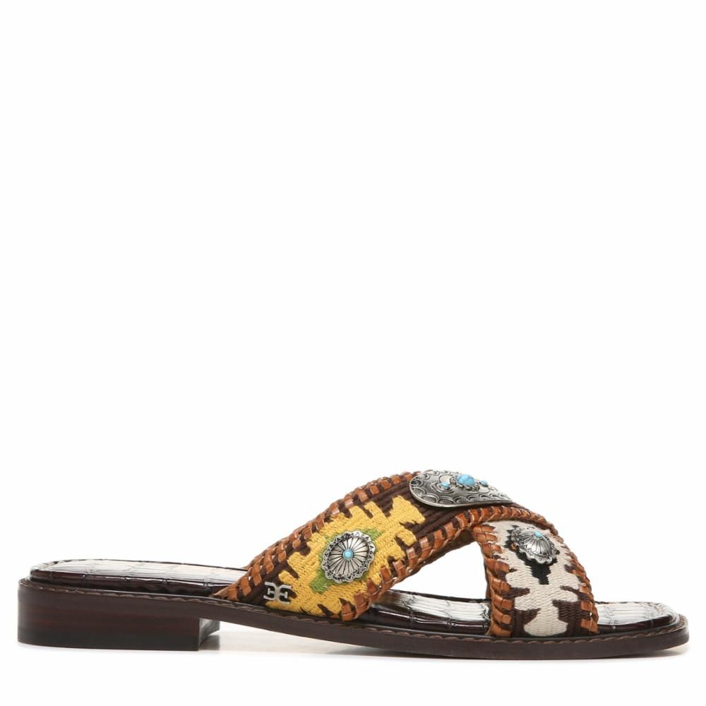 Sam Edelman HAGEN BROWN MULTI/NEEDLEPOINTFABRI sold by Sam Edelman product image thumbnail 3