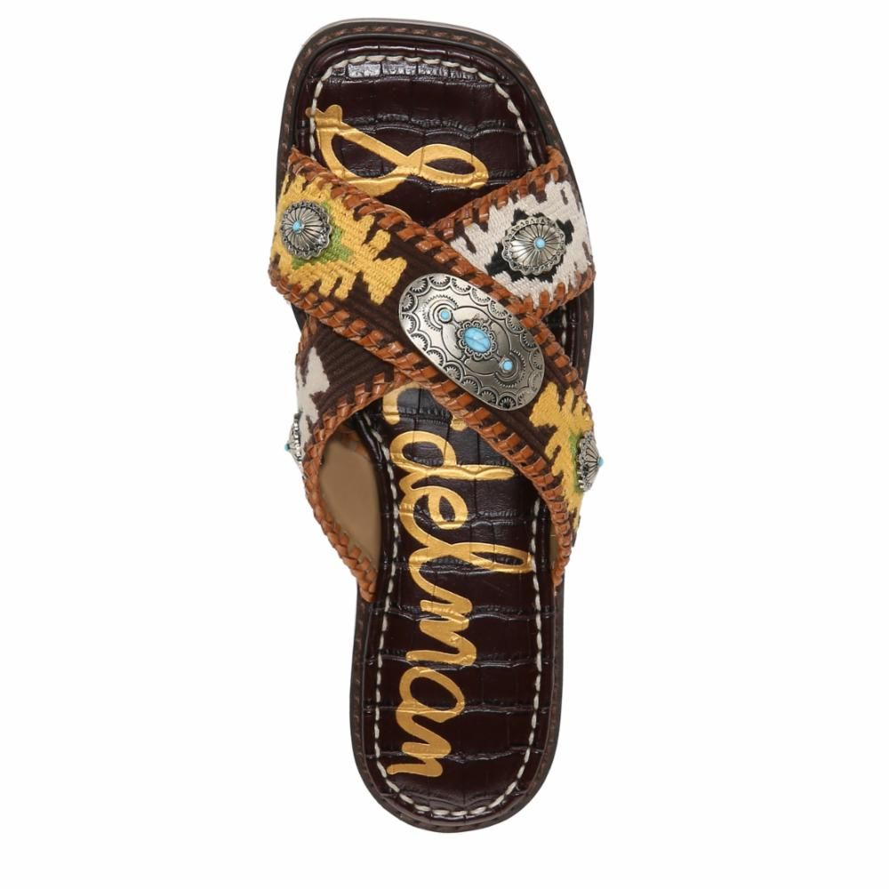 Sam Edelman HAGEN BROWN MULTI/NEEDLEPOINTFABRI sold by Sam Edelman product image thumbnail 4