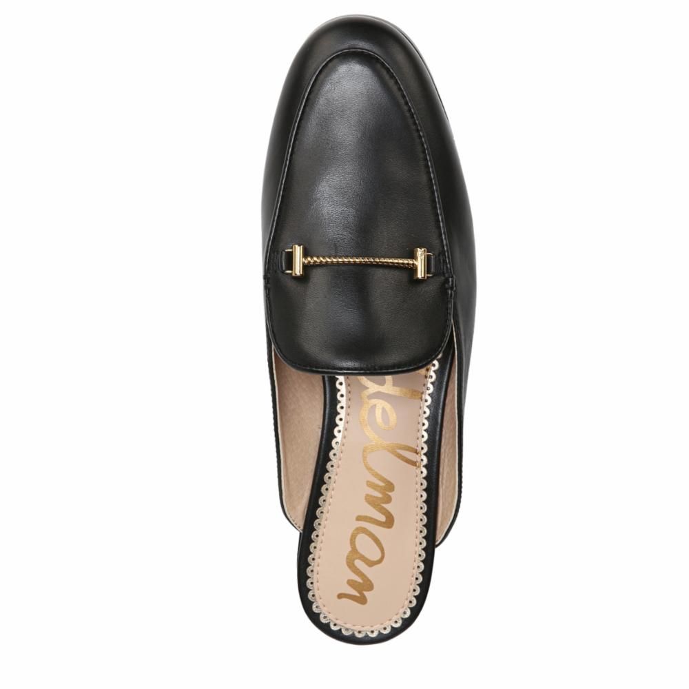 Sam Edelman LAURNA BLACK/MODENA CALF LEA Parallel