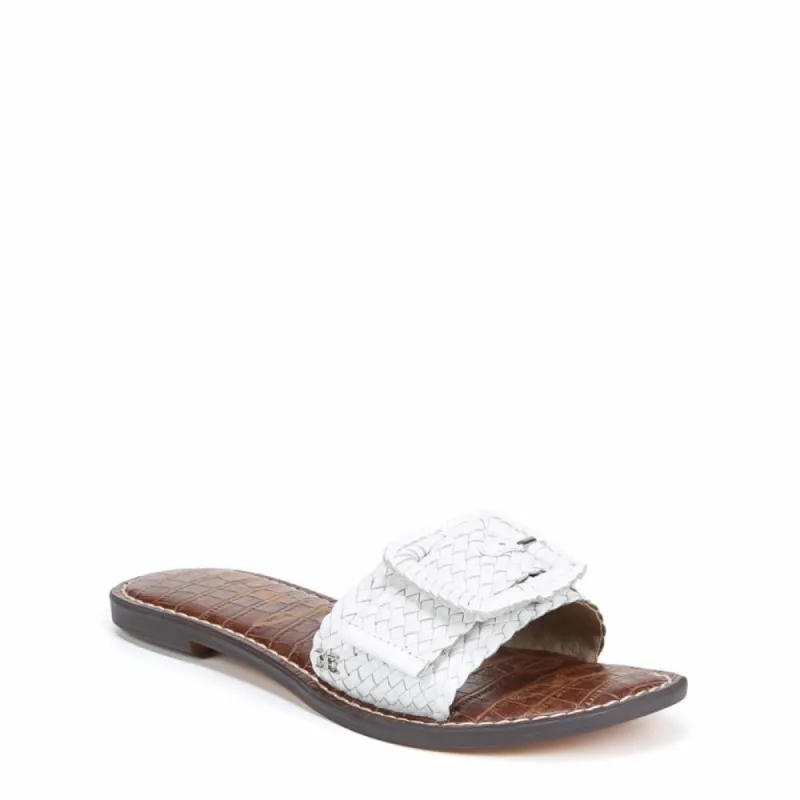 Sam Edelman GABRIELA BRIGHT WHITE/WOVENAPPALEA sold by Sam Edelman