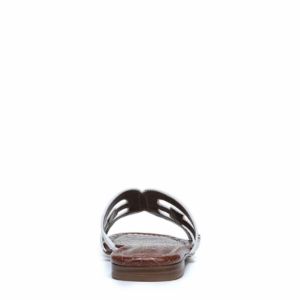 Sam Edelman BAY BRGHT WHITE/VAQUERO SADDLE LEA sold by Sam Edelman