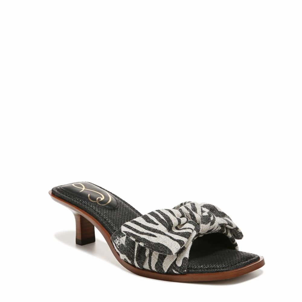 Sam Edelman DARCIE BLK/NTRL/MINIZEBRALINEN sold by Sam Edelman