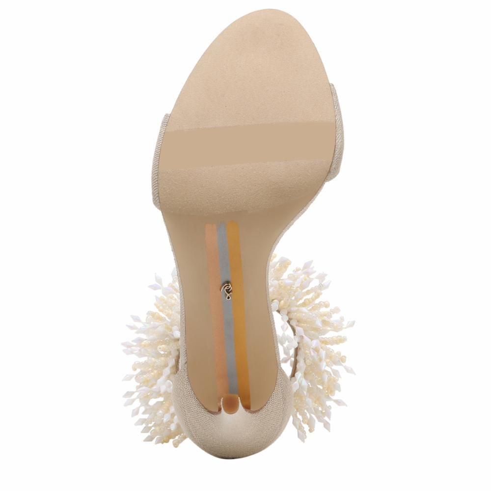 Sam Edelman GILLIE SAND/METDRESSLINEN sold by Sam Edelman product image thumbnail 4