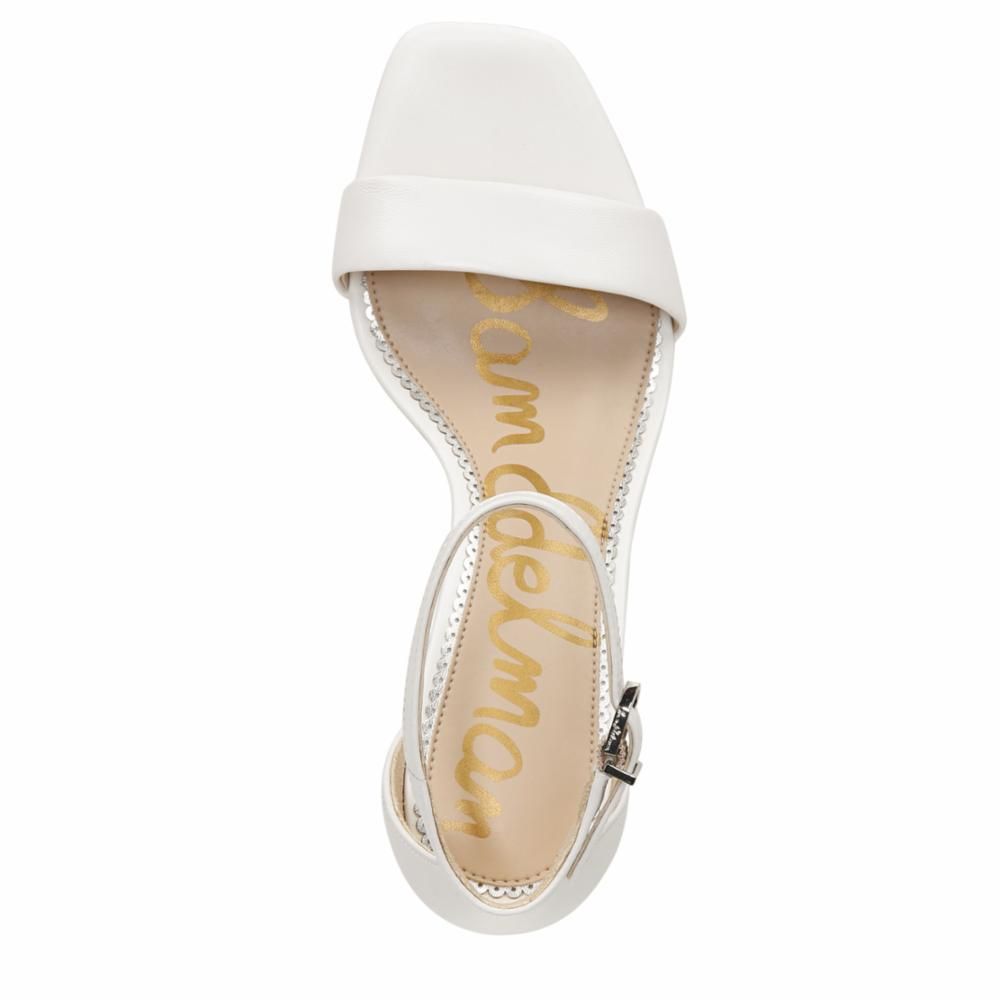 Sam Edelman DANIELLA BRIGHT WHITE BUTTER NAPPA LEAT sold by Sam Edelman product image thumbnail 4
