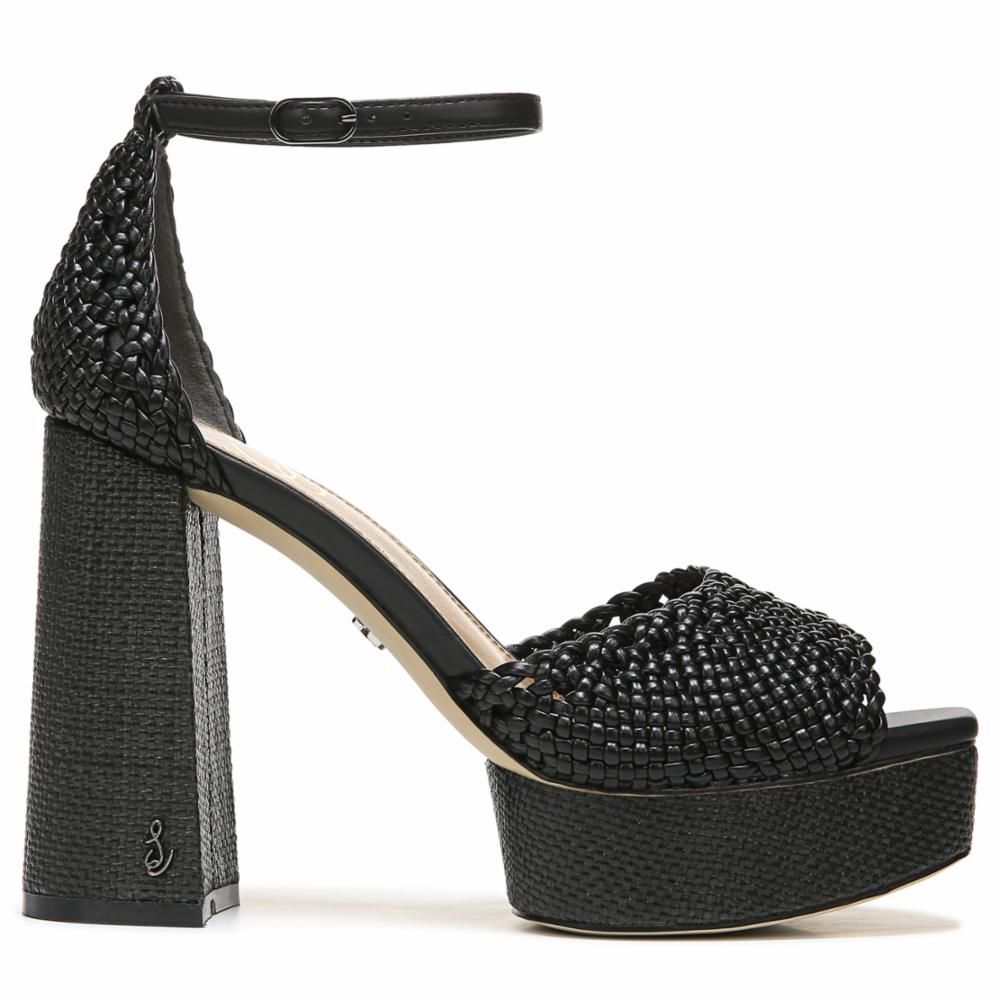 Sam Edelman NATTIE BLACK/WOVENAPPA sold by Sam Edelman product image thumbnail 3