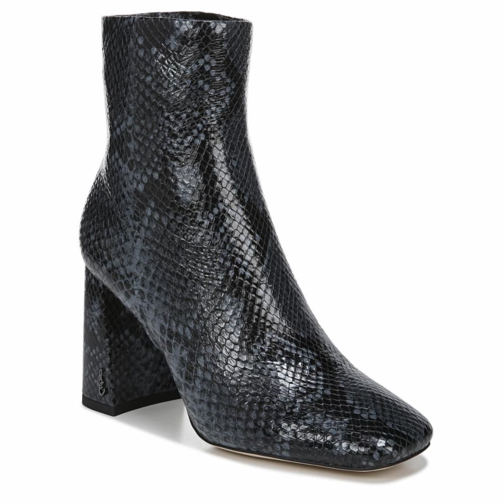 Sam Edelman CODIE MARINA BLUE/SHINY SNAKE PRINT sold by Sam Edelman