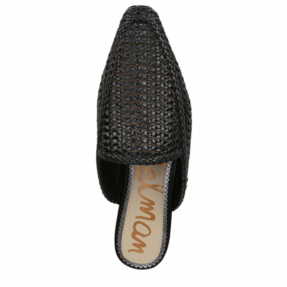 Sam Edelman ELVA BLACK/ZEBU WVN LEA sold by Sam Edelman product image thumbnail 4