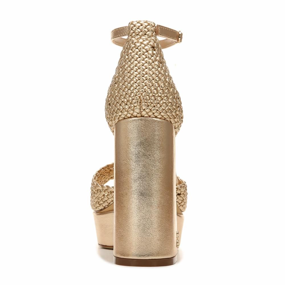 Sam Edelman NATTIE GOLD LEAF/WVNMETALNAPPA sold by Sam Edelman product image thumbnail 5