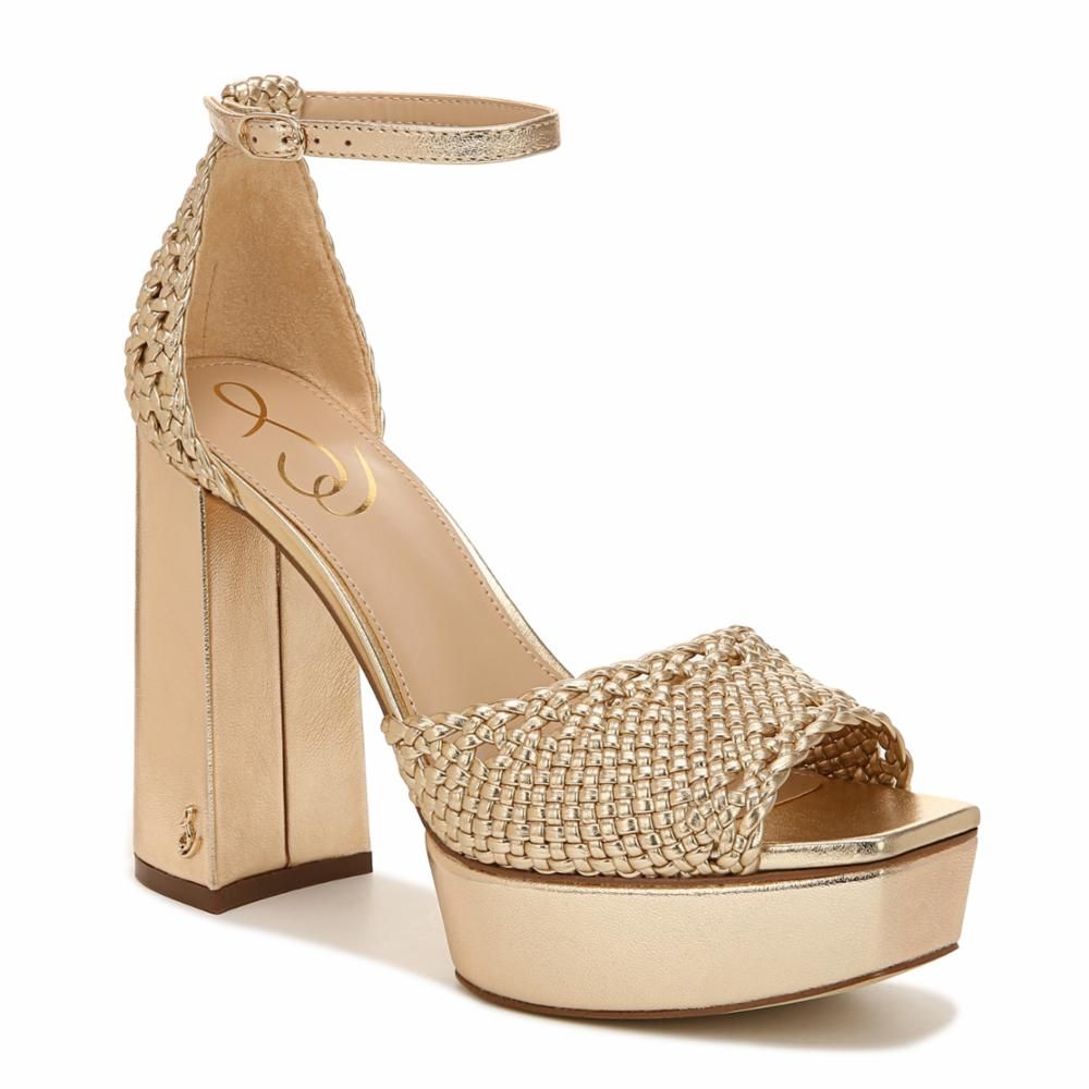 Sam Edelman NATTIE GOLD LEAF/WVNMETALNAPPA sold by Sam Edelman