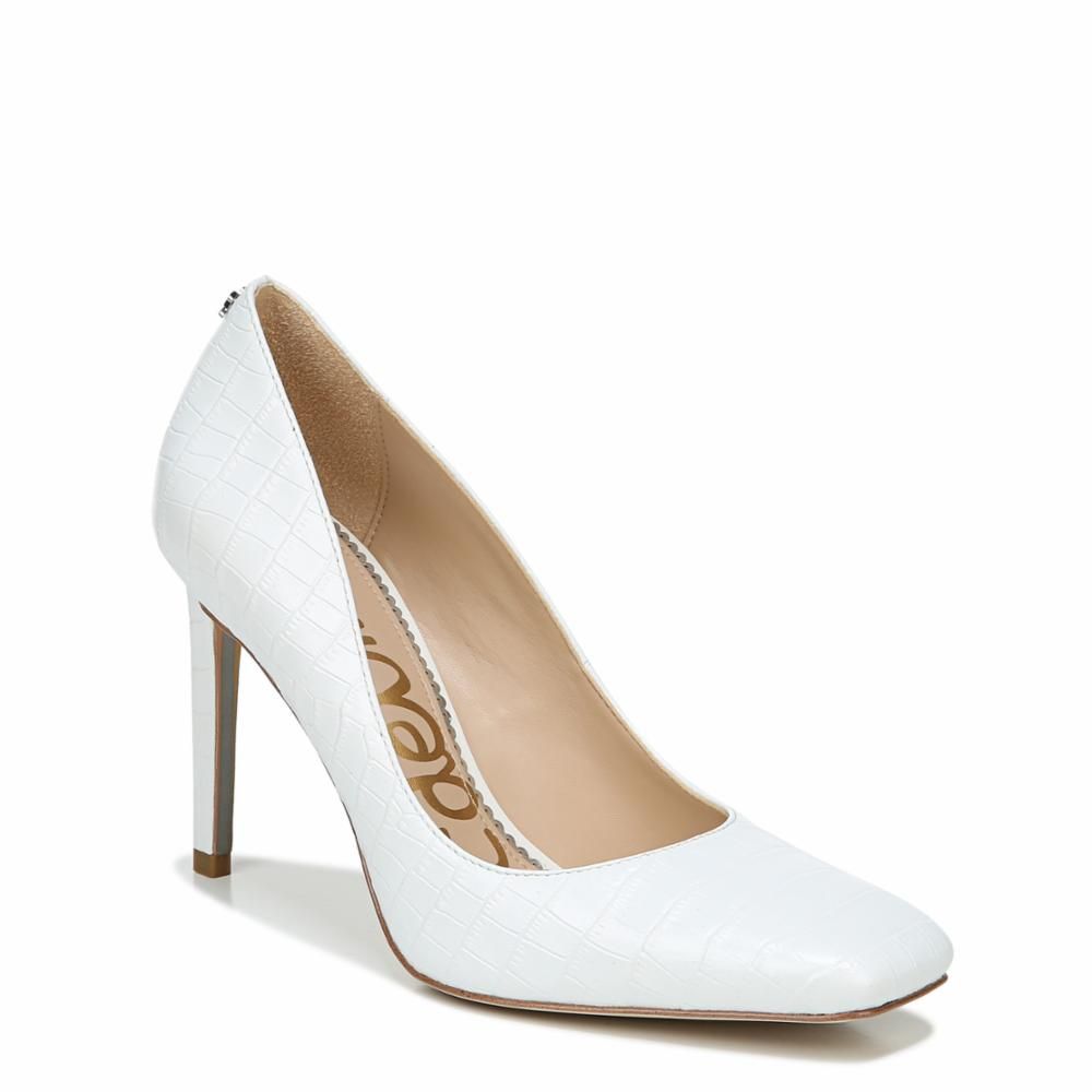 Sam Edelman BETH BRIGHT WHITE/KENYA CROC PU sold by Sam Edelman