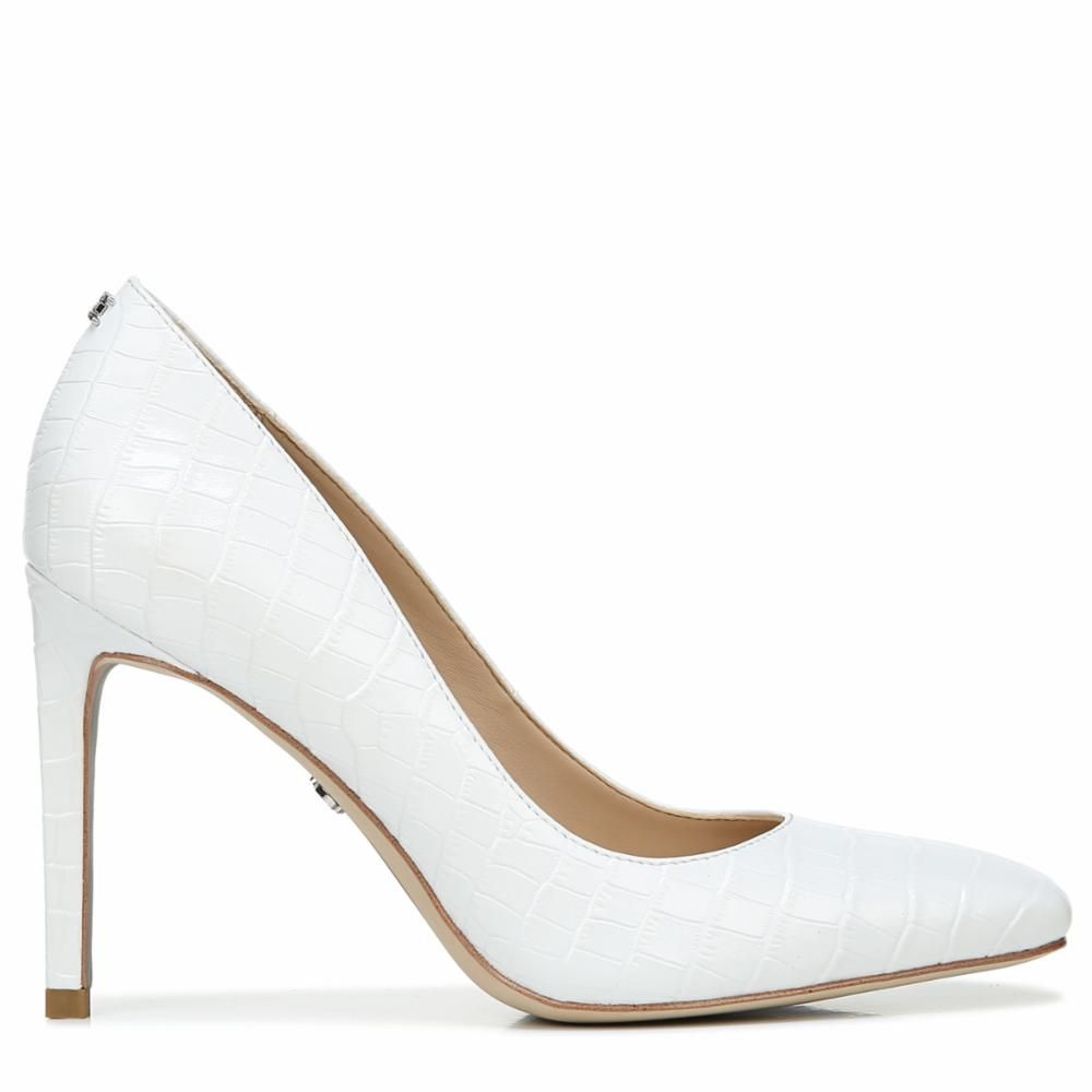 Sam Edelman BETH BRIGHT WHITE/KENYA CROC PU sold by Sam Edelman product image thumbnail 3