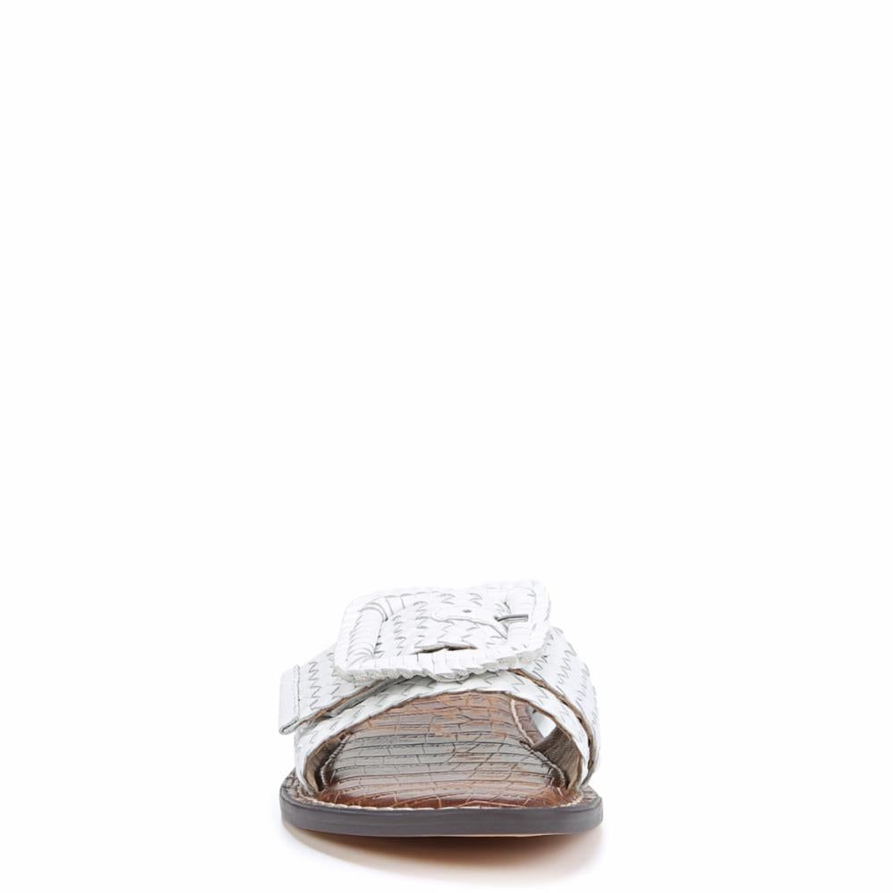 Sam Edelman GABRIELA BRIGHT WHITE/WOVENAPPALEA sold by Sam Edelman product image thumbnail 2