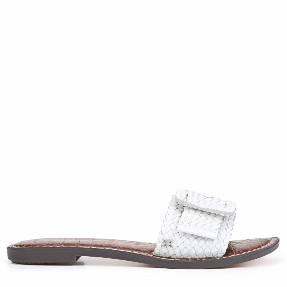 Sam Edelman GABRIELA BRIGHT WHITE/WOVENAPPALEA sold by Sam Edelman product image thumbnail 3