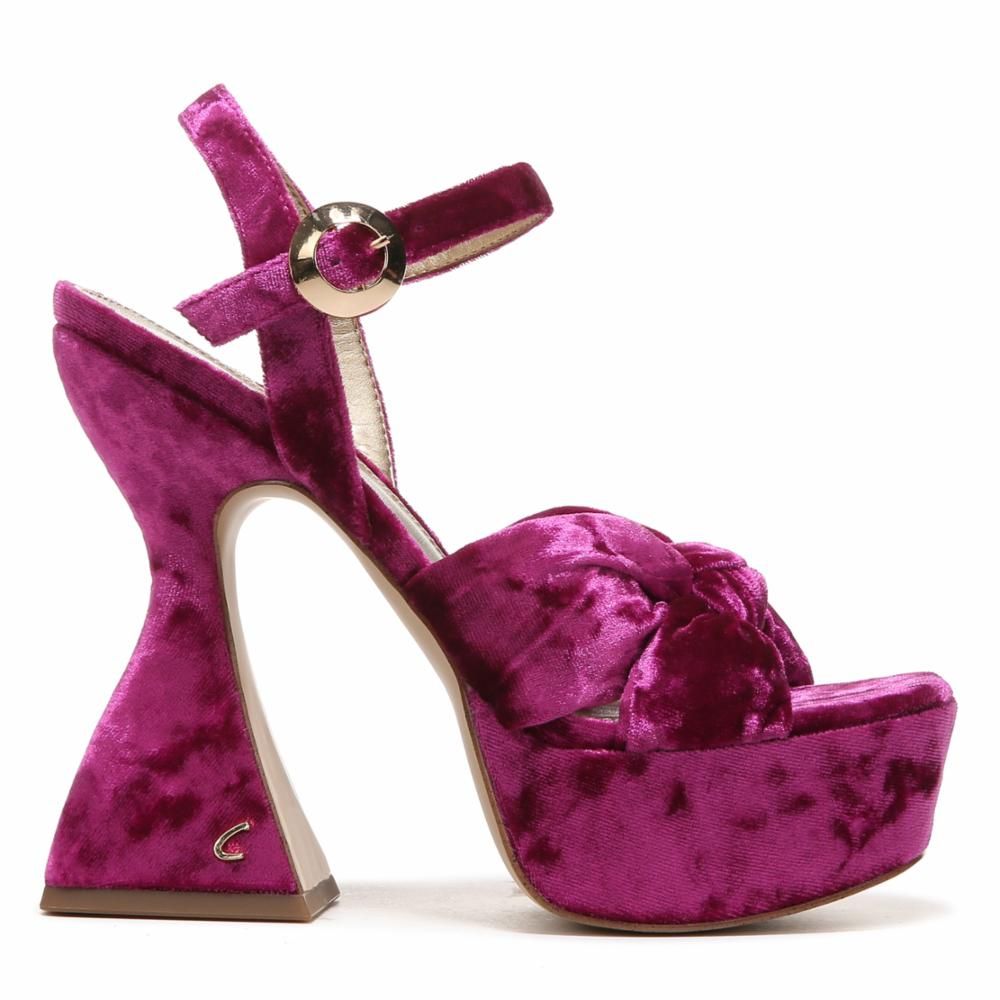 Circus by Sam AUDREA DK MATRIX MAGENTA/CRUSHEDVELVT sold by Sam Edelman product image thumbnail 3
