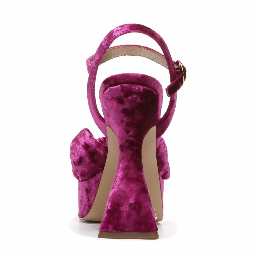 Circus by Sam AUDREA DK MATRIX MAGENTA/CRUSHEDVELVT sold by Sam Edelman product image thumbnail 5