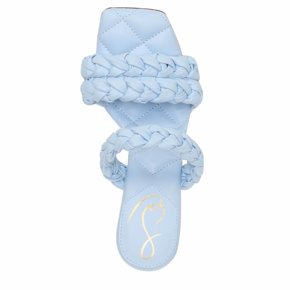 Sam Edelman MEGHAN RIVIERA BLUE/WOVENMATTEGOAT sold by Sam Edelman product image thumbnail 4