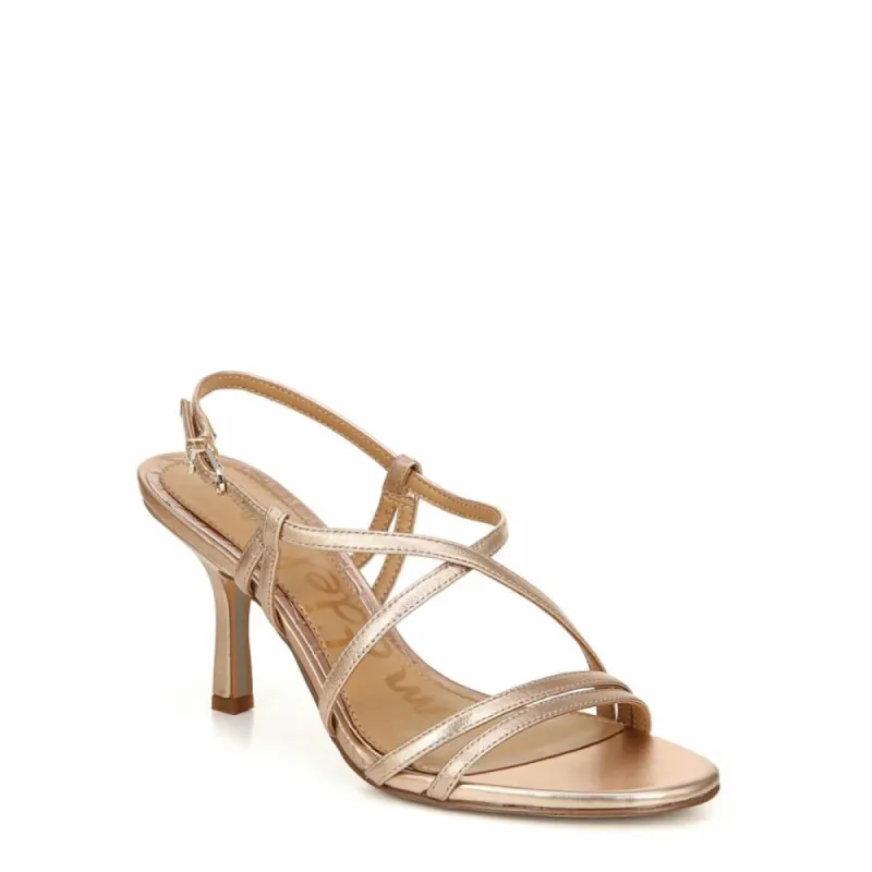 Sam Edelman PAISLEE CHAMPAGNE/SOFT METL SHEEP LEA sold by Sam Edelman