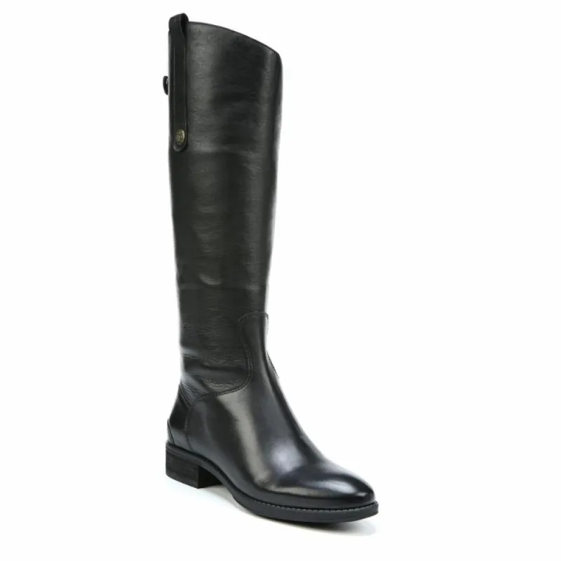 Sam Edelman PENNY 2 WIDE SHAFT BLACK/BASTO DYE LEA made by Sam Edelman