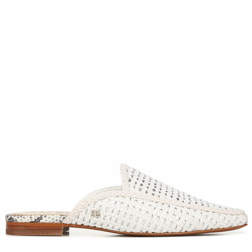 Sam Edelman ELVA BRIGHT WHITE/ZEBU WVN LEA sold by Sam Edelman product image thumbnail 3