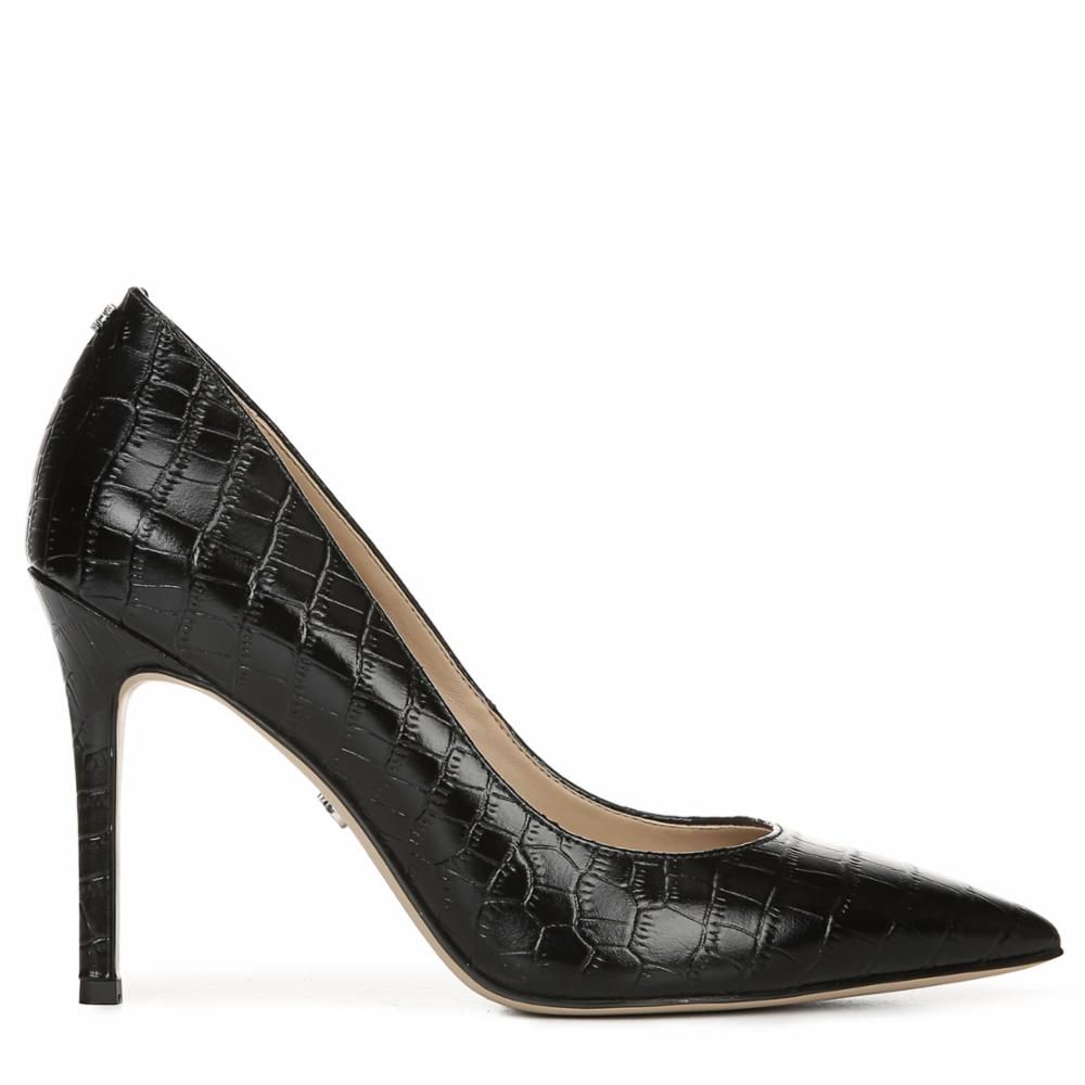 Sam Edelman HAZEL BLACK/KENYA CROCO EMBOSSED LEA sold by Sam Edelman product image thumbnail 3