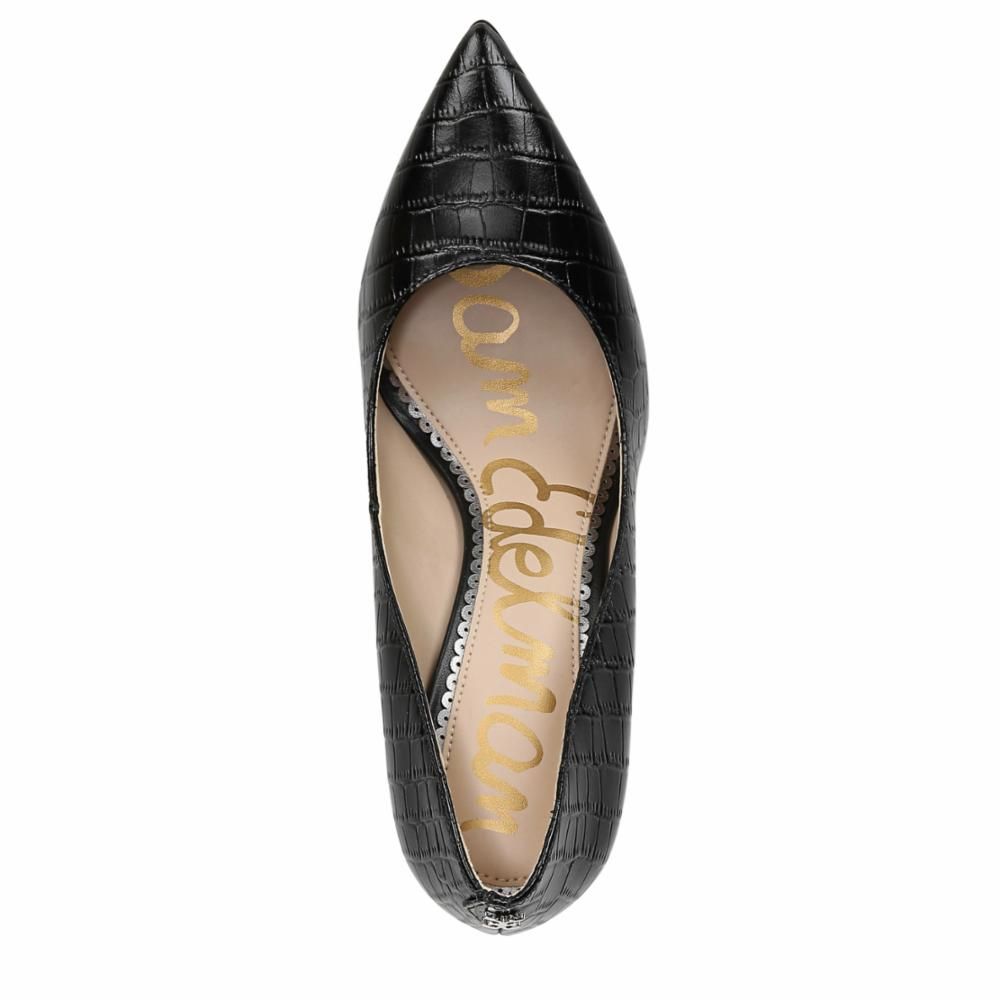 Sam Edelman HAZEL BLACK/KENYA CROCO EMBOSSED LEA sold by Sam Edelman product image thumbnail 4
