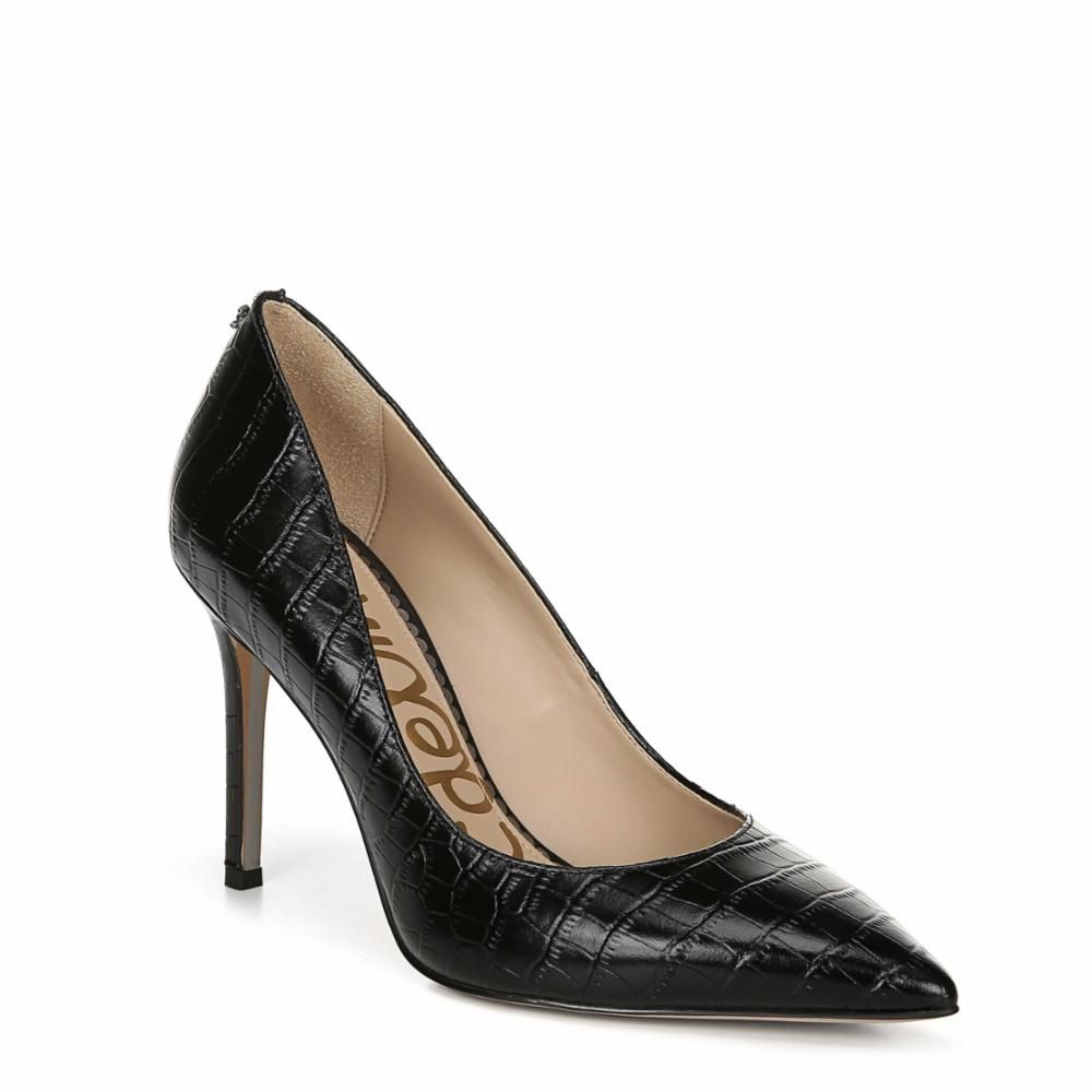 Sam Edelman HAZEL BLACK/KENYA CROCO EMBOSSED LEA sold by Sam Edelman