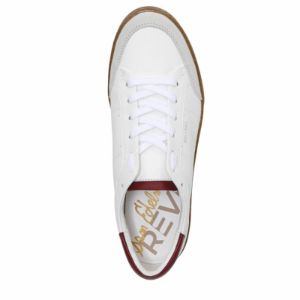 Sam Edelman JOSI WHITE/ DK CHERRY/GRAINYNAPPA sold by Sam Edelman