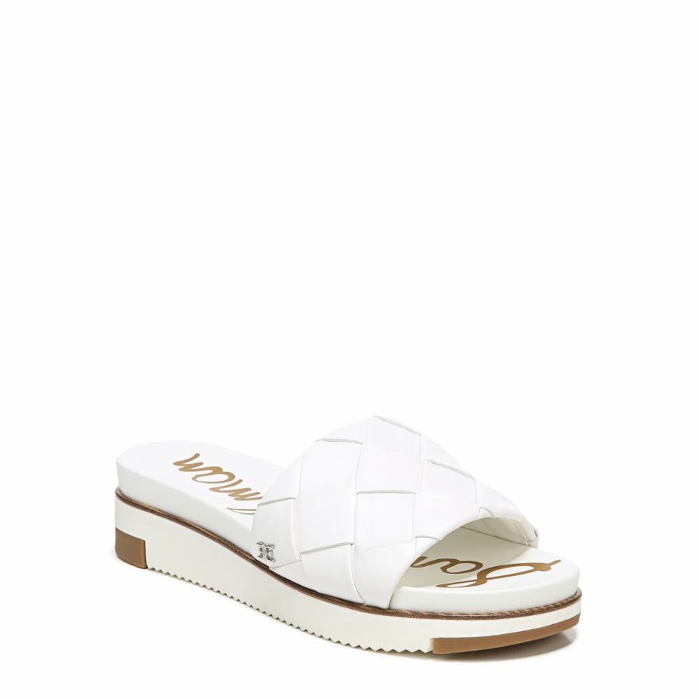 Sam Edelman ADALEY BRIGHT WHITE/SEVILLE NAPPA LEA sold by Sam Edelman