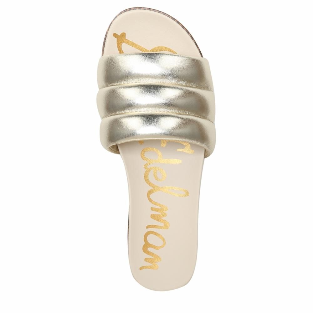 Sam Edelman ANNALISA MOLTEN GOLD/METAL NAPPA LEATHE sold by Sam Edelman product image thumbnail 4