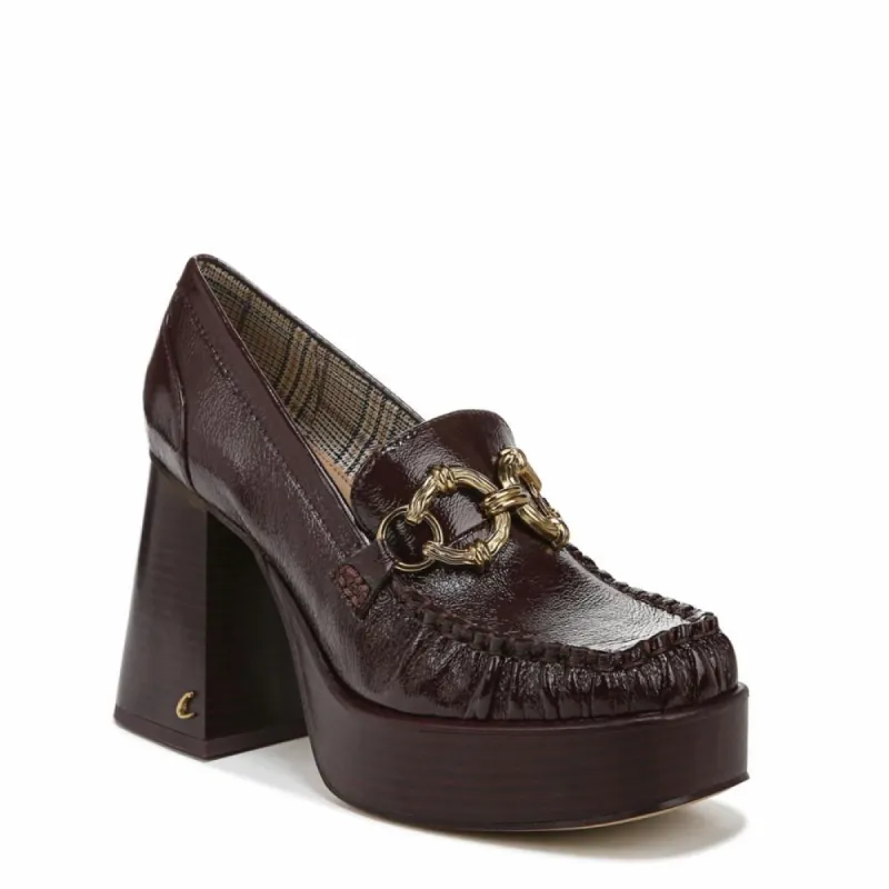 Circus by Sam SUSIE DK BURGUNDY/MINICRNKLGLOSSY sold by Sam Edelman