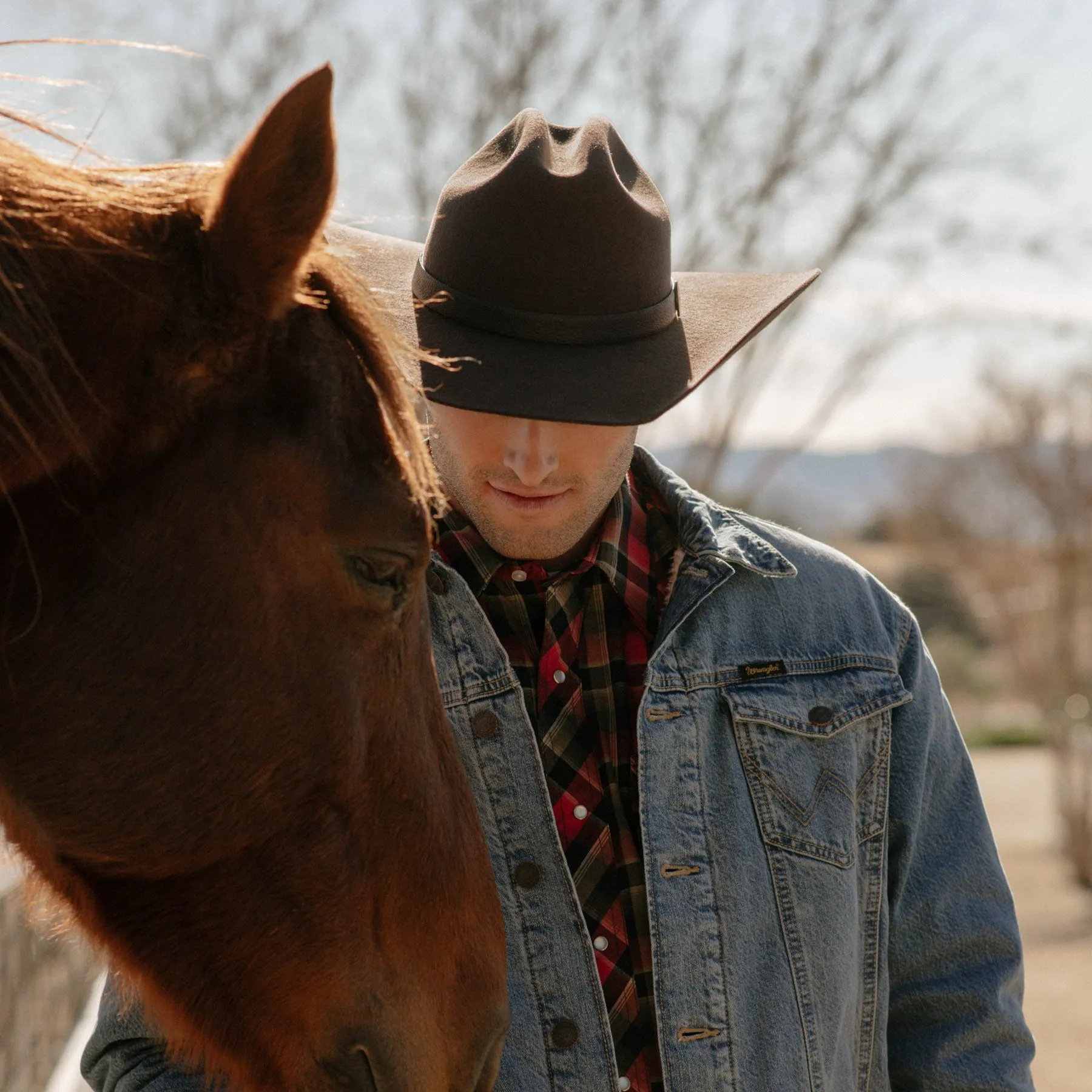 The Made in Mexico - Stiff Wool Felt Cowboy by Wrangler sold by San Diego Hat Company product image thumbnail 3