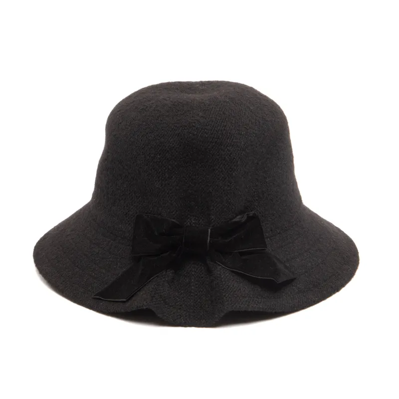 Jean Ann - Bucket with Velvet Bow sold by San Diego Hat Company