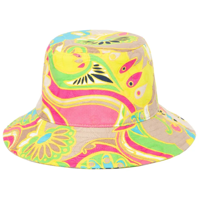 Club Bucket - Fabric Bucket Hat by Trina Turk sold by San Diego Hat Company