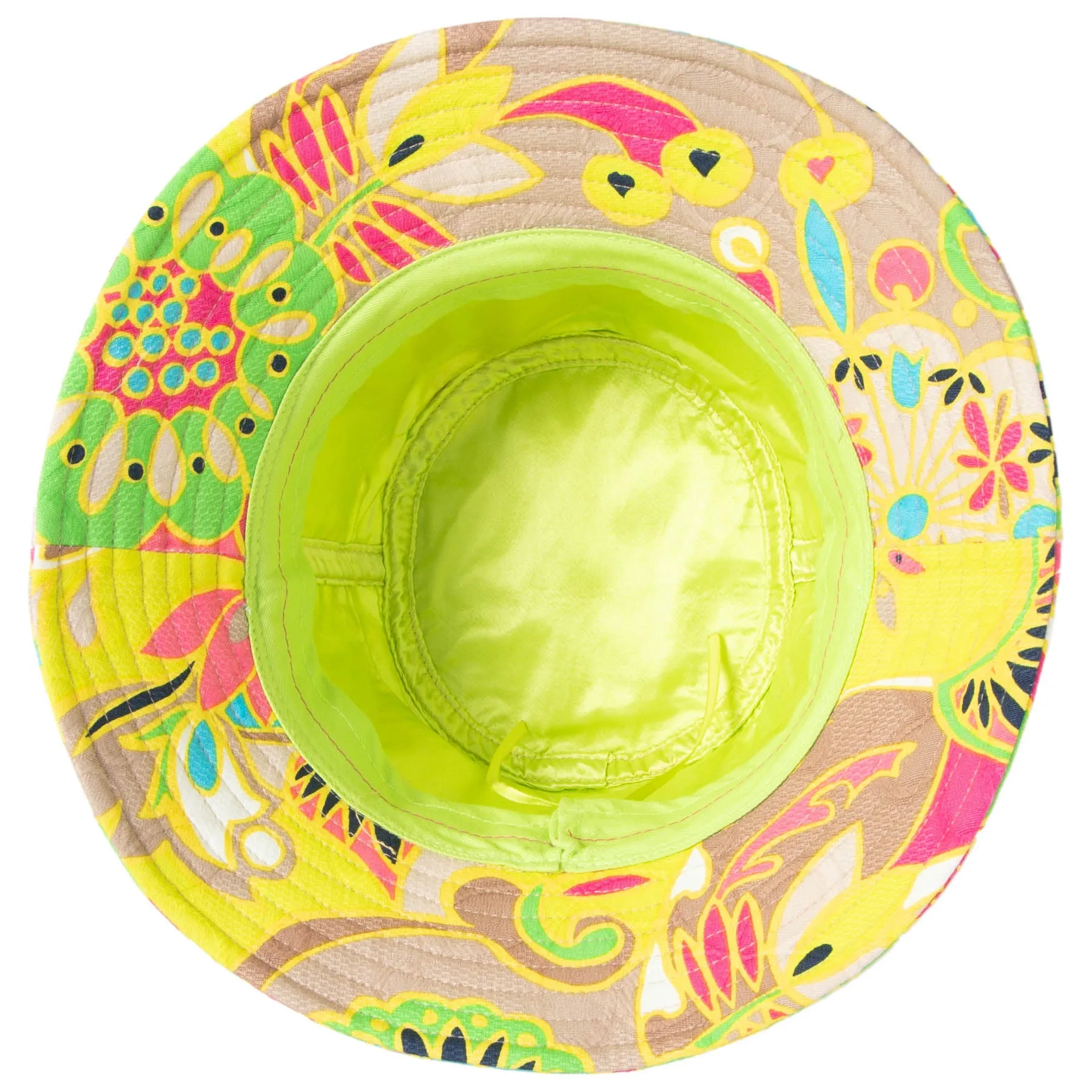 Club Bucket - Fabric Bucket Hat by Trina Turk sold by San Diego Hat Company product image thumbnail 3