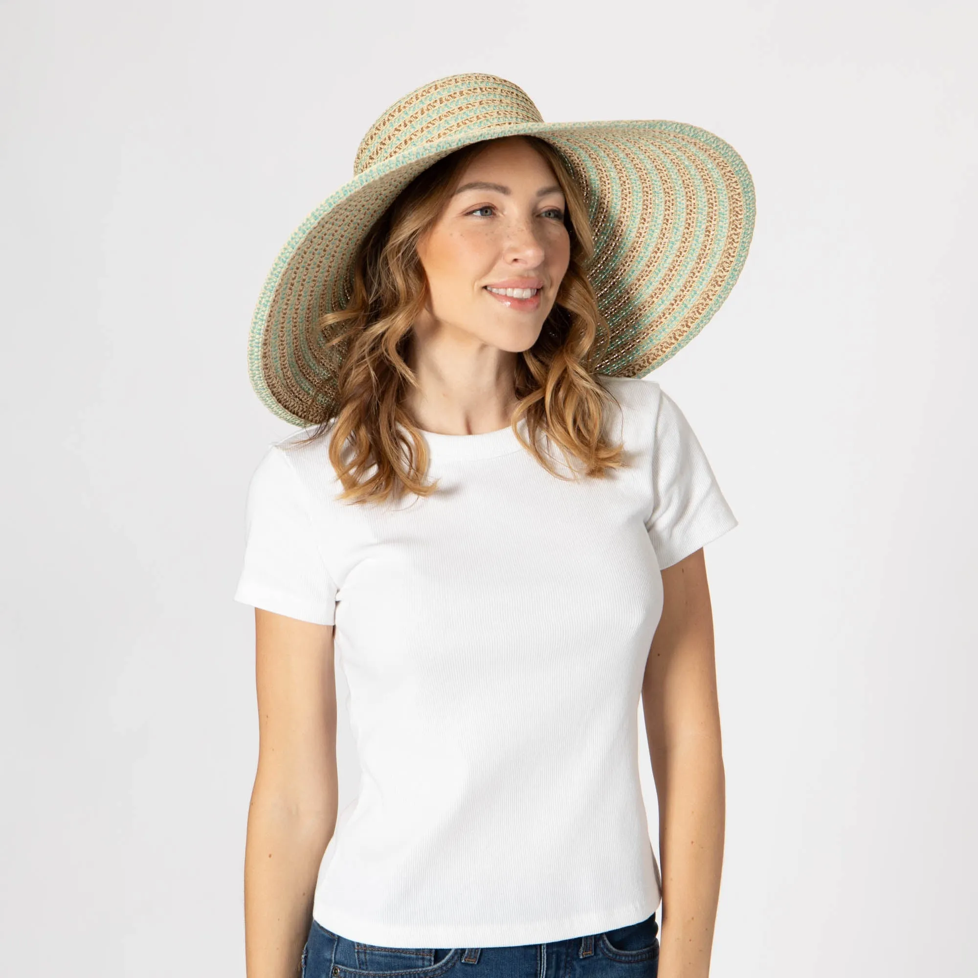 Brisa - Round Crown Sun Hat sold by San Diego Hat Company product image thumbnail 5