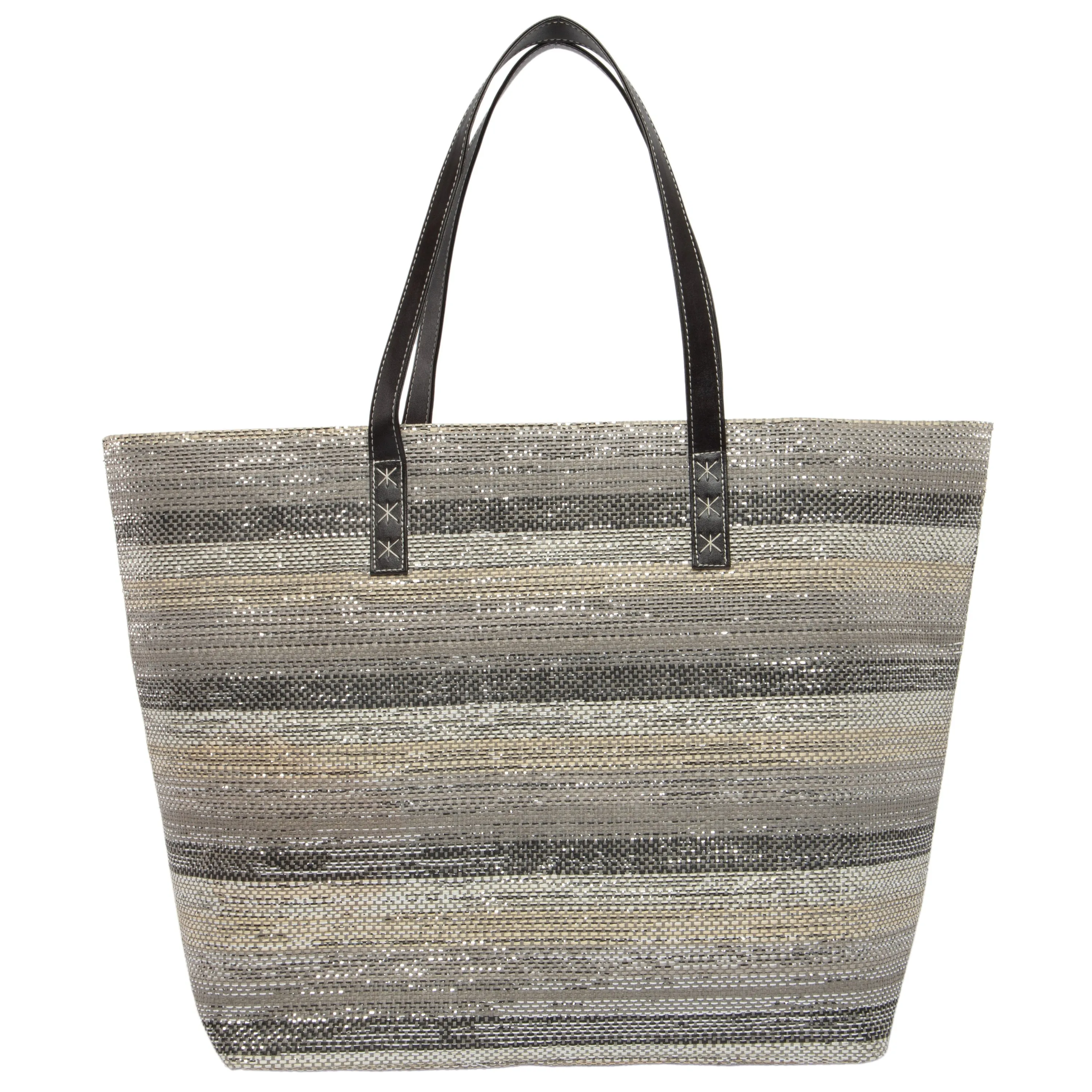 Celia - Oversized Lurex Woven Tote sold by San Diego Hat Company