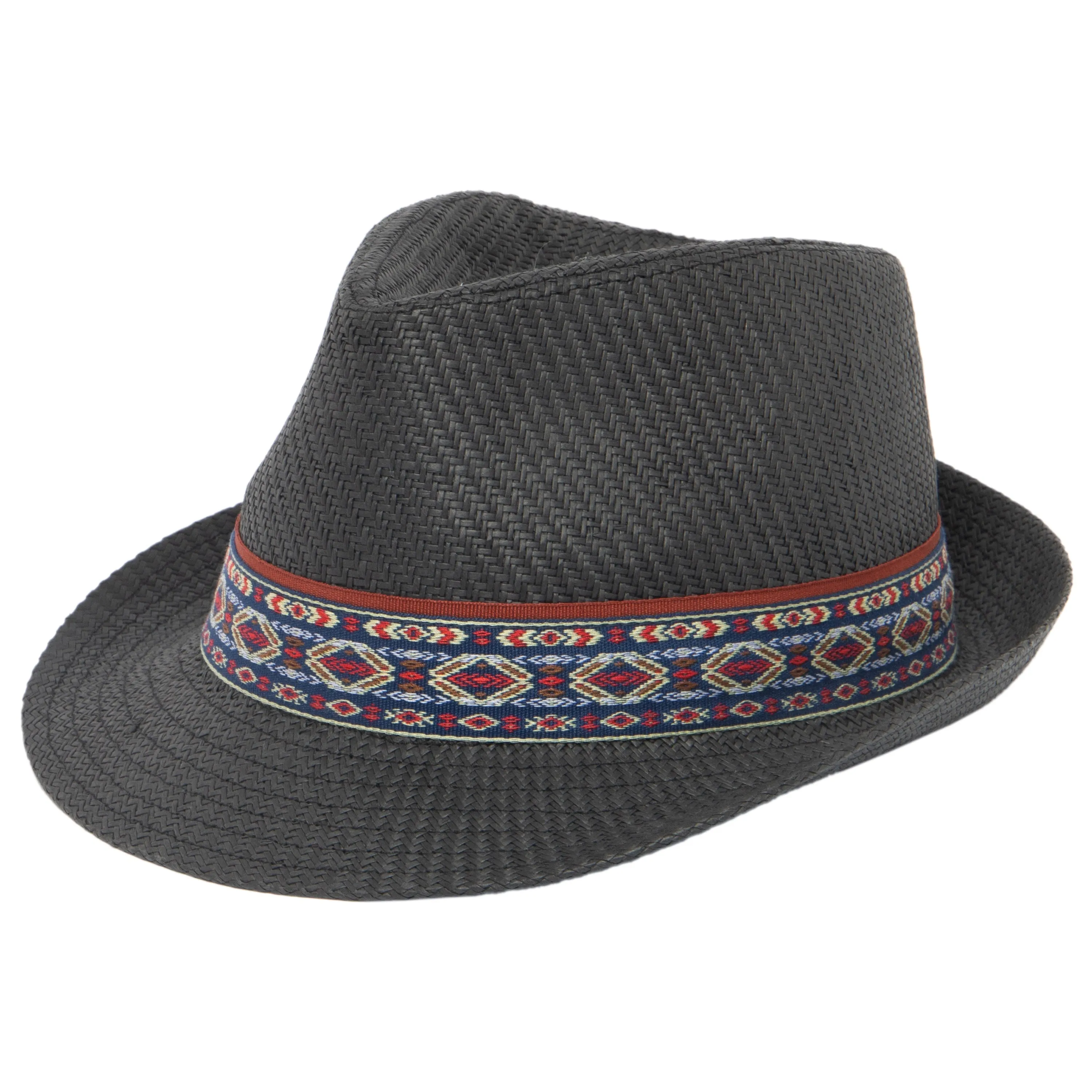 Mens Cut and Sew Paper Stingy Brim Fedora sold by San Diego Hat Company