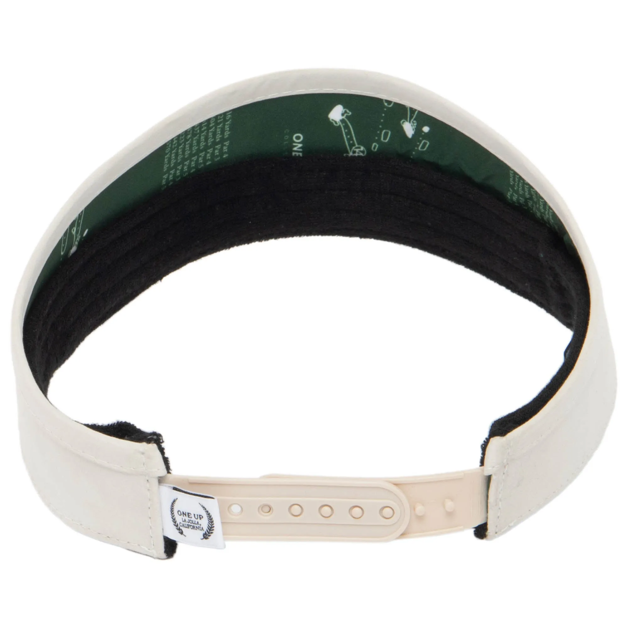 La Jolla Snapback Visor - ONE UP Collection sold by San Diego Hat Company product image thumbnail 2