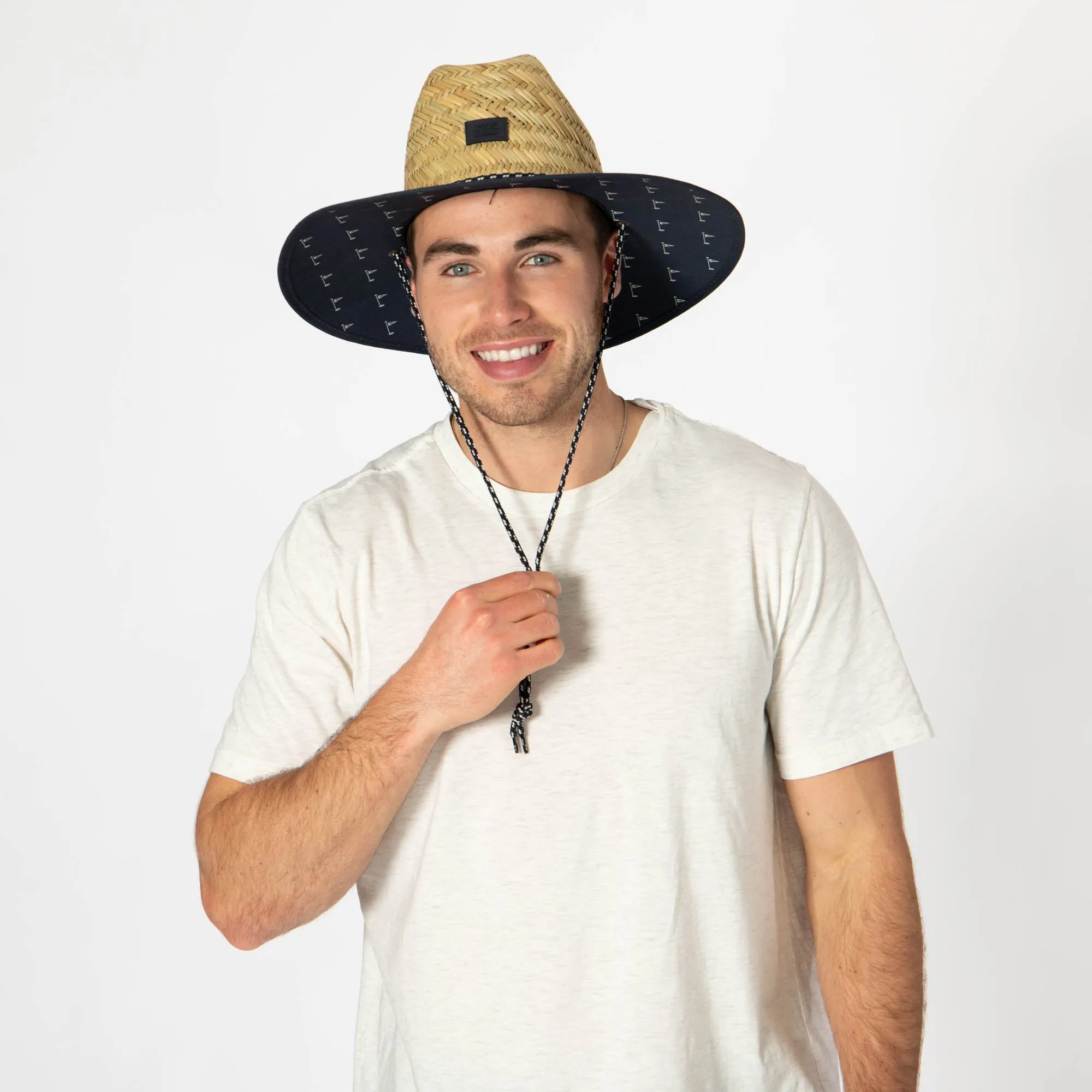 ONE UP Collection Lifeguard with Golf Pin Underbrim sold by San Diego Hat Company product image thumbnail 5