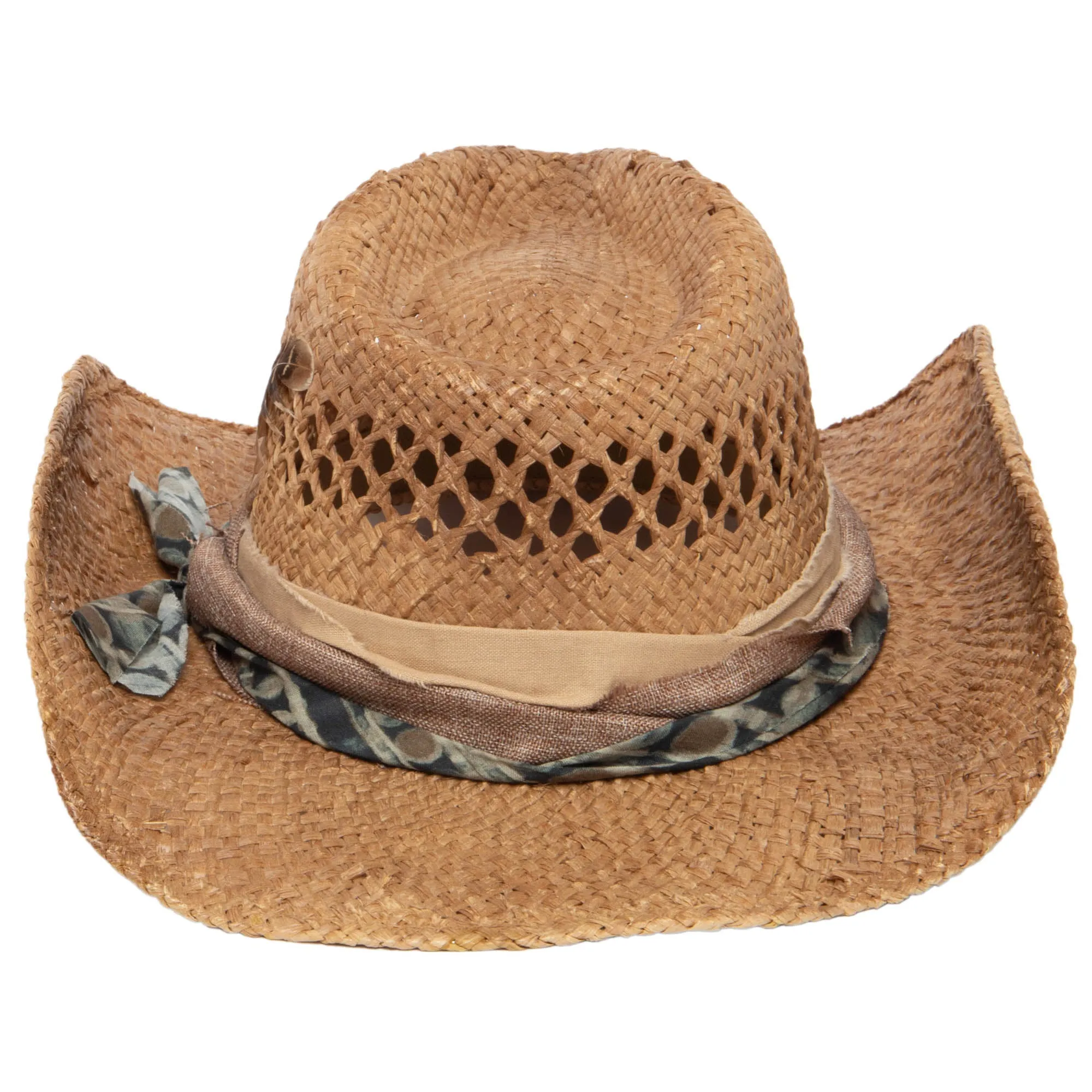 Dakota - Cowboy with Multi Layered Bands sold by San Diego Hat Company product image thumbnail 2