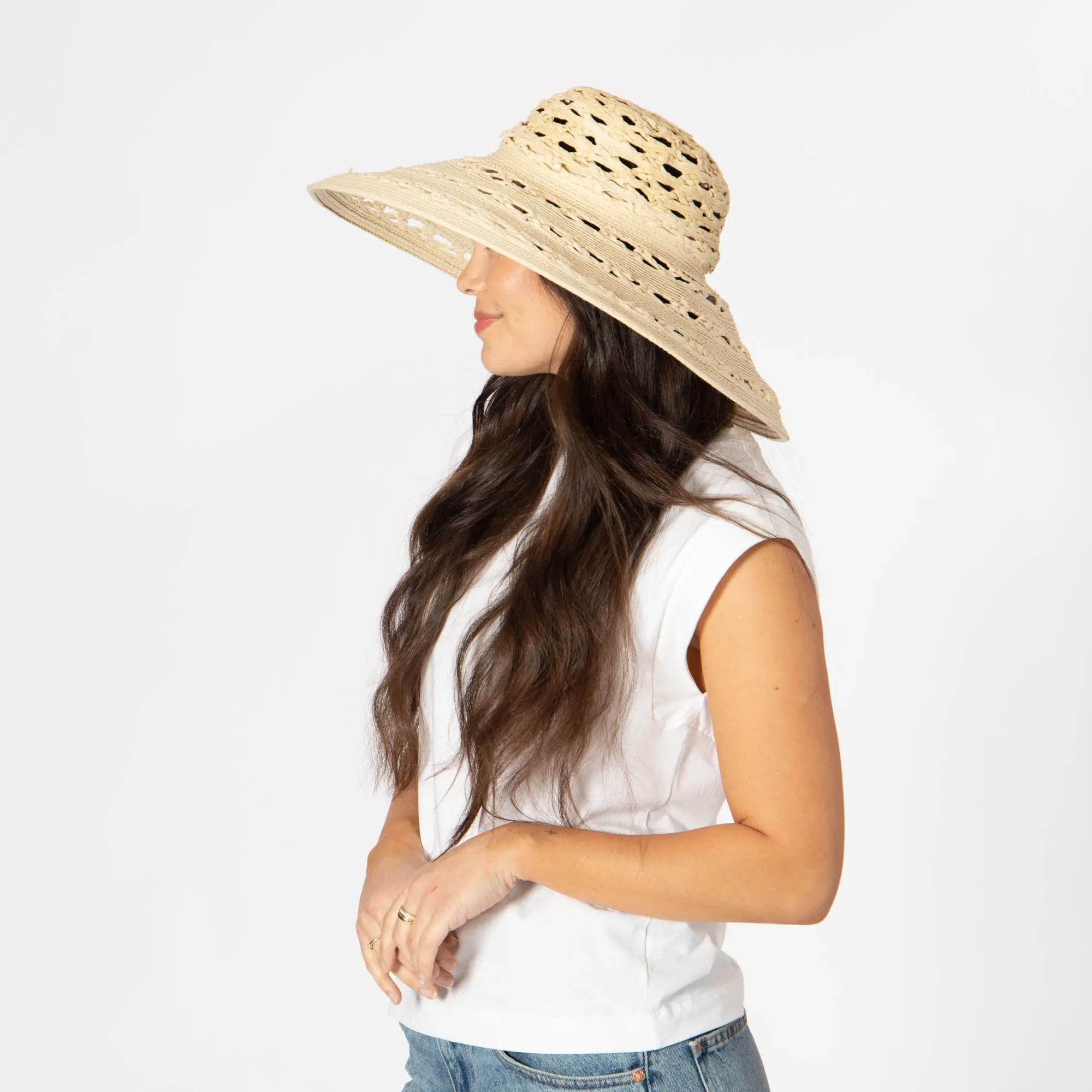 Sierra - Round Crown Wide Brim Sun Hat sold by San Diego Hat Company product image thumbnail 5