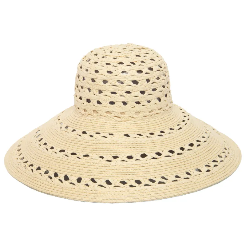 Sierra - Round Crown Wide Brim Sun Hat sold by San Diego Hat Company