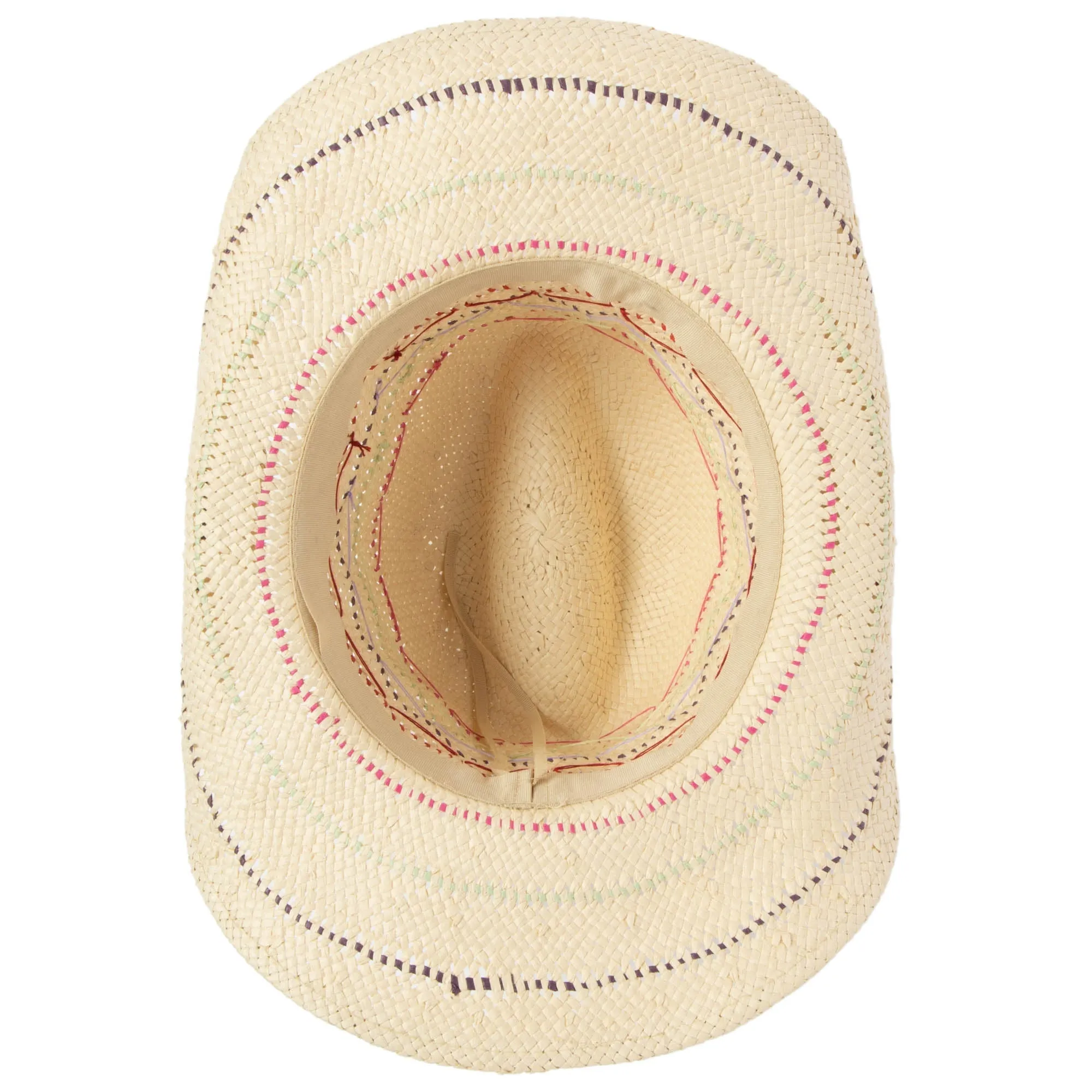 Santa Cruz - Woven Toyo Straw Cowboy sold by San Diego Hat Company product image thumbnail 4