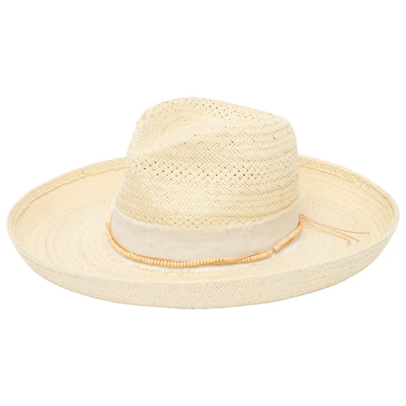 Yesenia - Toyo Straw Kettle Brim Rancher sold by San Diego Hat Company